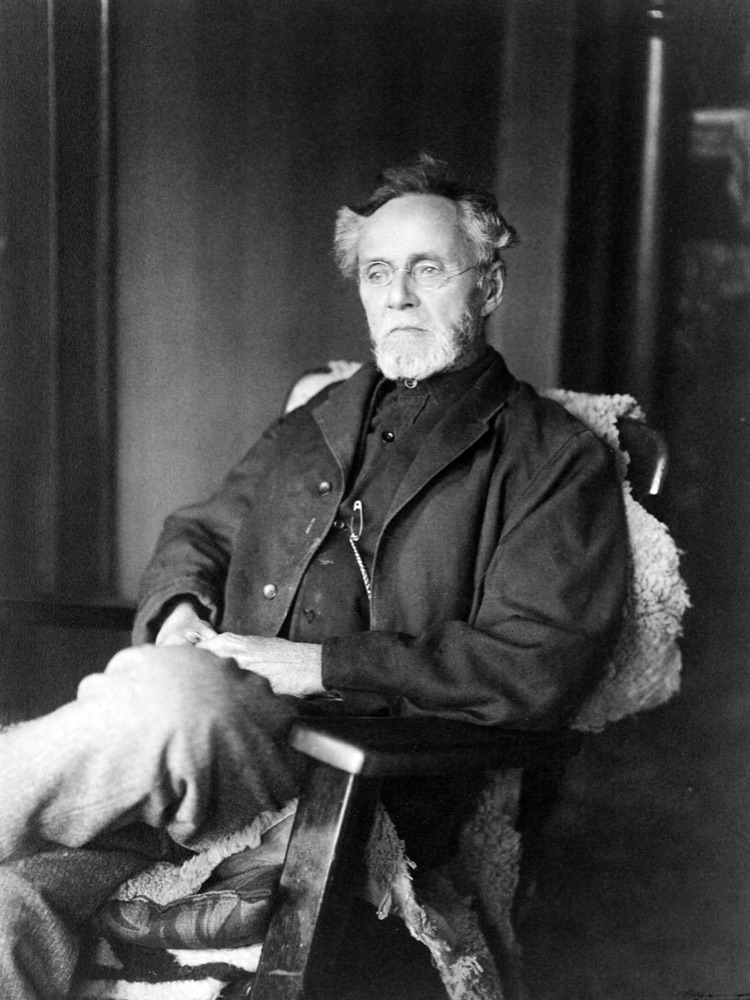 Historische foto van een osteopaat